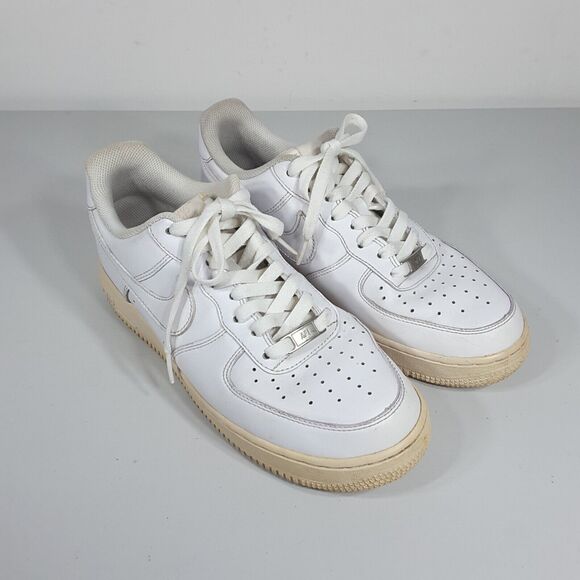 mens nike air force 1 white size 8
